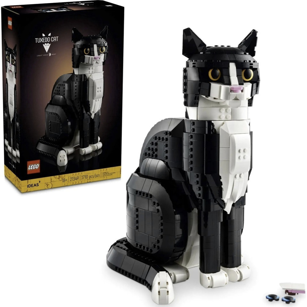 【真心玩】 樂高 LEGO 21349  Ideas 賓士貓 現貨 高雄-細節圖3