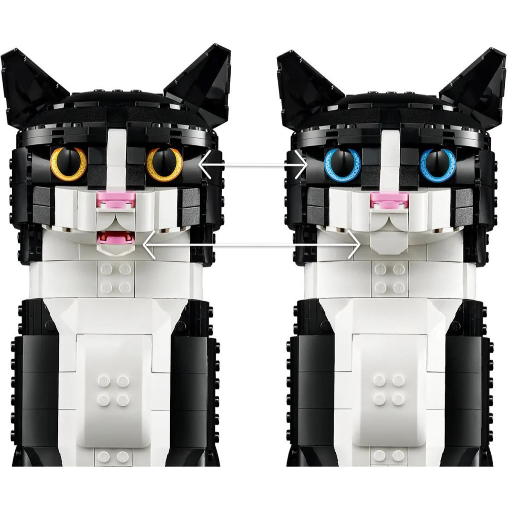 6月新品 【真心玩】 LEGO  IDEAS 21349 賓士貓 高雄-細節圖3