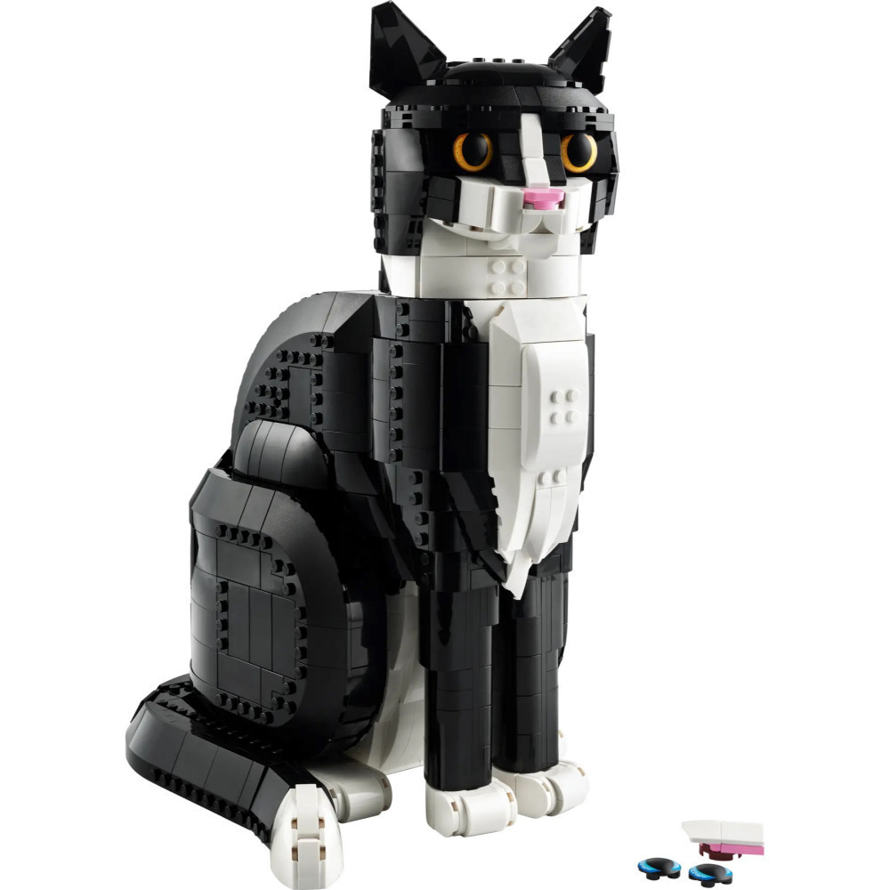 6月新品 【真心玩】 LEGO  IDEAS 21349 賓士貓 高雄-細節圖5