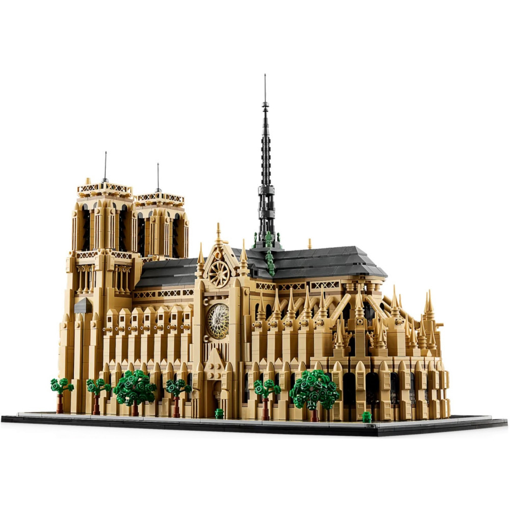 【真心玩】 LEGO  21061 建築 巴黎聖母院 Notre-Dame de Paris 高雄-細節圖4