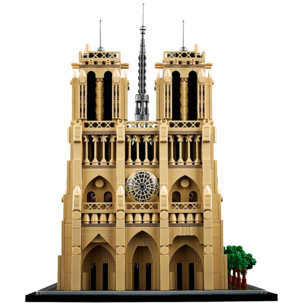 【真心玩】 LEGO  21061 建築 巴黎聖母院 Notre-Dame de Paris 高雄-細節圖5