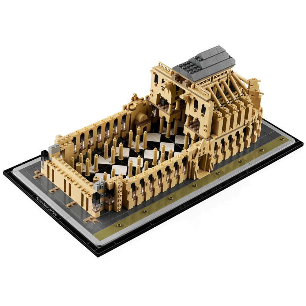 【真心玩】 LEGO  21061 建築 巴黎聖母院 Notre-Dame de Paris 高雄-細節圖8