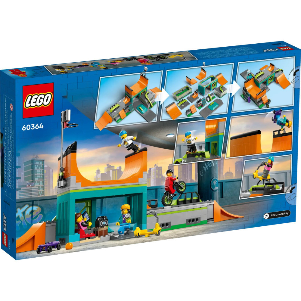【真心玩】  樂高 LEGO 60364  城市 街頭滑板公園 Street Skate Park 現貨 高雄-細節圖4