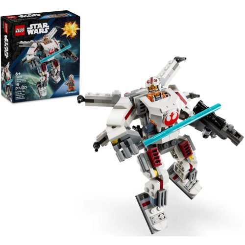 6月新品 【真心玩】 LEGO 75390 星際大戰 路克天行者 X-Wing機甲 高雄