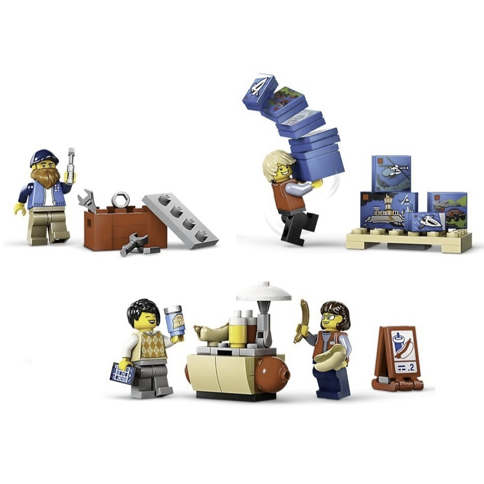 【真心玩】 LEGO 60440 城市 送貨車 Yellow Delivery Truck 現貨 高雄-細節圖4