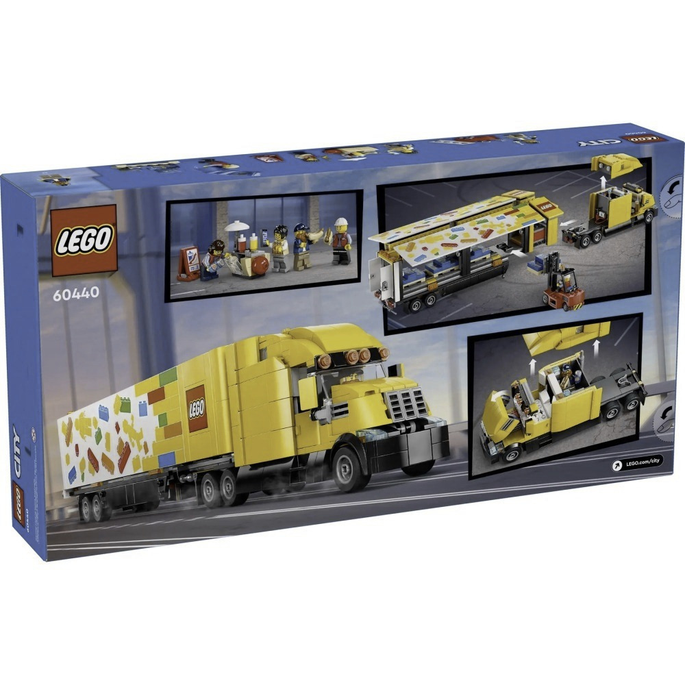 【真心玩】 LEGO 60440 城市 送貨車 Yellow Delivery Truck 現貨 高雄-細節圖5
