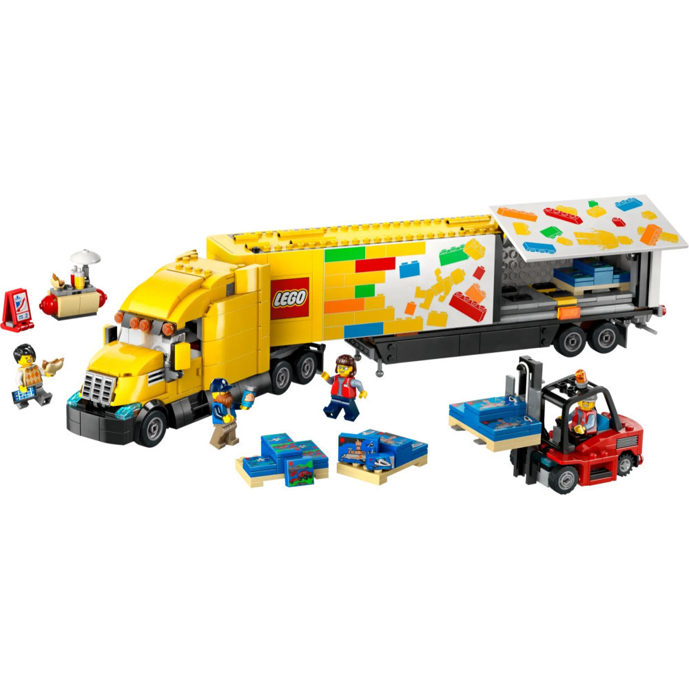 6月新品 【真心玩】 LEGO 60440 城市 送貨車 Yellow Delivery Truck 高雄-細節圖3