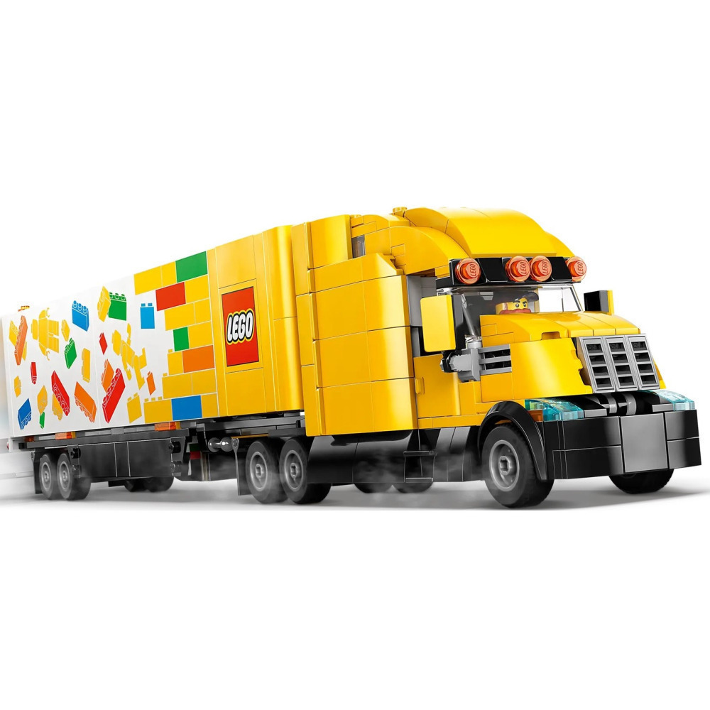 6月新品 【真心玩】 LEGO 60440 城市 送貨車 Yellow Delivery Truck 高雄-細節圖7