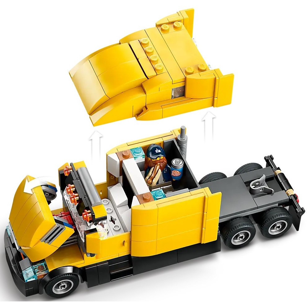 6月新品 【真心玩】 LEGO 60440 城市 送貨車 Yellow Delivery Truck 高雄-細節圖8