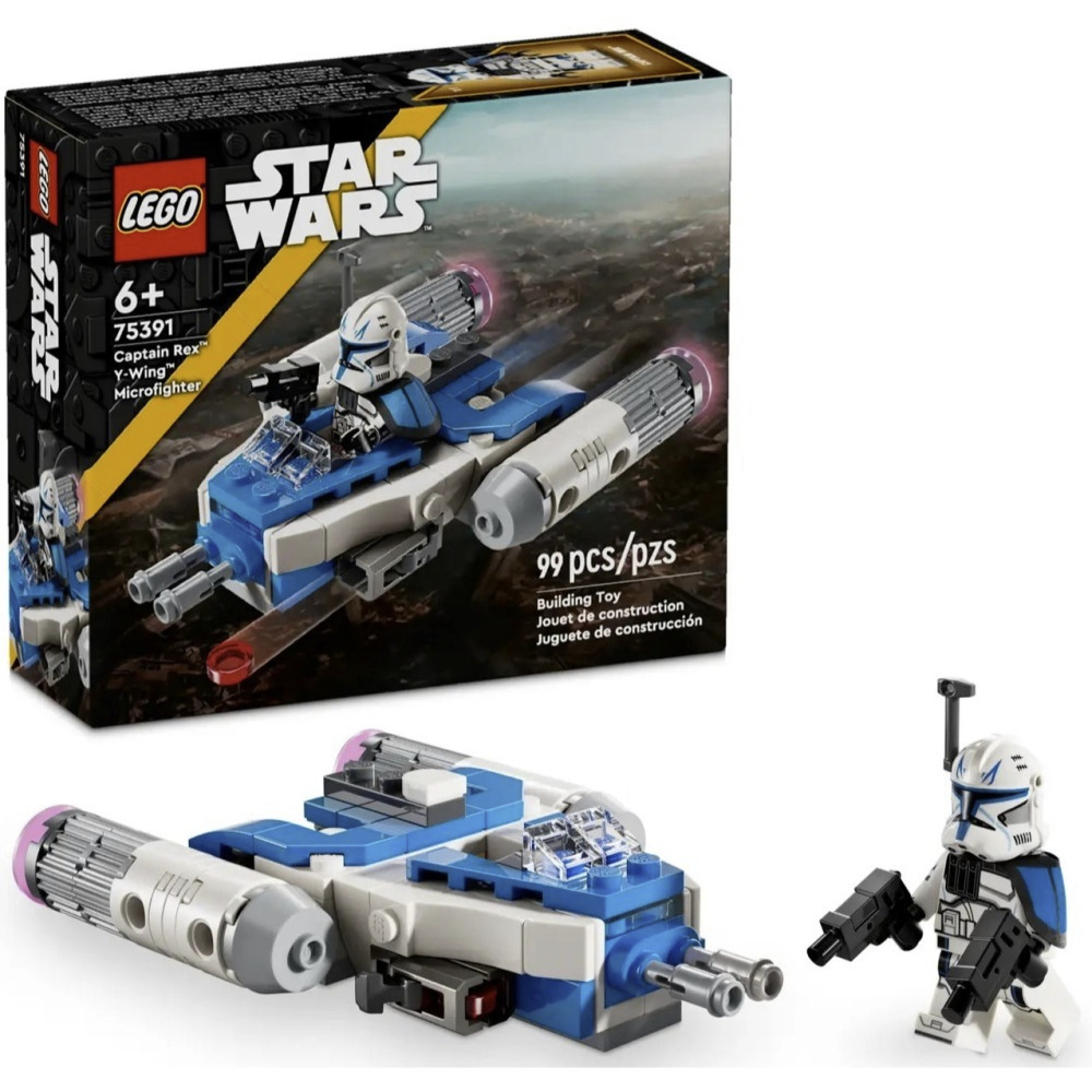 【真心玩】 樂高 LEGO 75391 星際大戰  雷克斯隊長 迷你戰機 Captain Rex Y-Wing 高雄-細節圖2