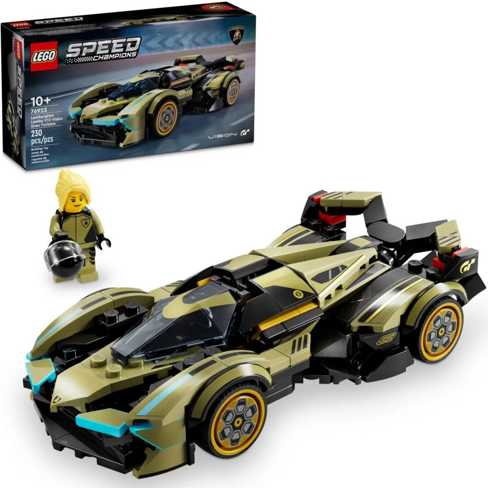 【真心玩】 LEGO 76923 極速賽車 藍寶堅尼 Lambo V12 Vision GT Super  現貨 高雄-細節圖2