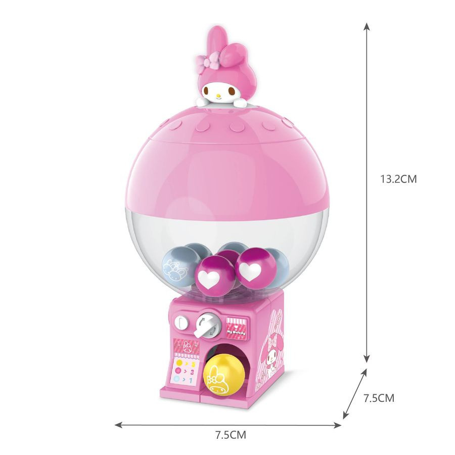 【真心玩】 三麗鷗 迷你轉蛋機 迷你扭蛋機 美樂蒂款 扭蛋 轉蛋 現貨 高雄-細節圖2