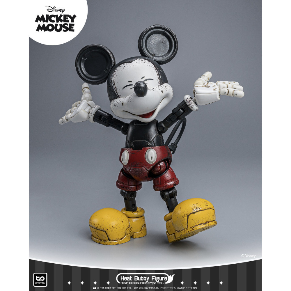 【真心玩】 infinity toy 正版授權 米奇 米老鼠 合金機甲 舊化版 現貨 高雄-細節圖2