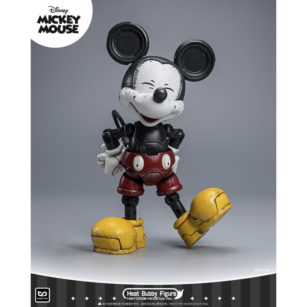 【真心玩】 infinity toy 正版授權 米奇 米老鼠 合金機甲 舊化版 現貨 高雄-細節圖3