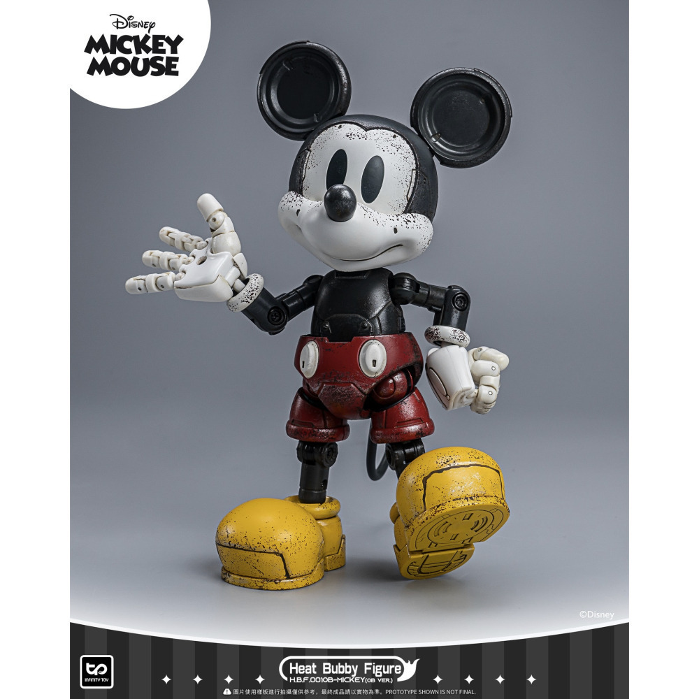 【真心玩】 infinity toy 正版授權 米奇 米老鼠 合金機甲 舊化版 現貨 高雄-細節圖4