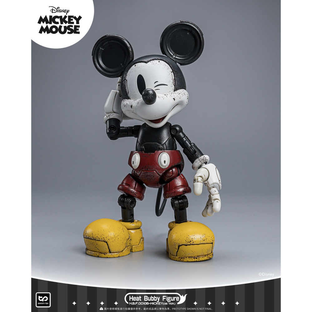 【真心玩】 infinity toy 正版授權 米奇 米老鼠 合金機甲 舊化版 現貨 高雄-細節圖5