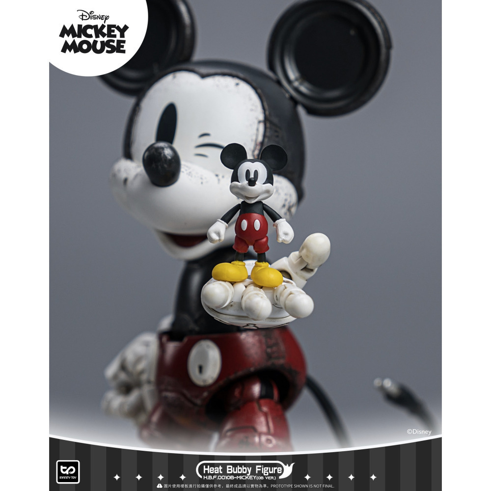 【真心玩】 infinity toy 正版授權 米奇 米老鼠 合金機甲 舊化版 現貨 高雄-細節圖6