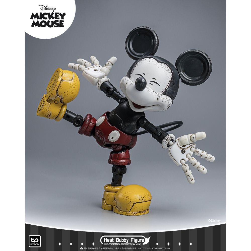 【真心玩】 infinity toy 正版授權 米奇 米老鼠 合金機甲 舊化版 現貨 高雄-細節圖7