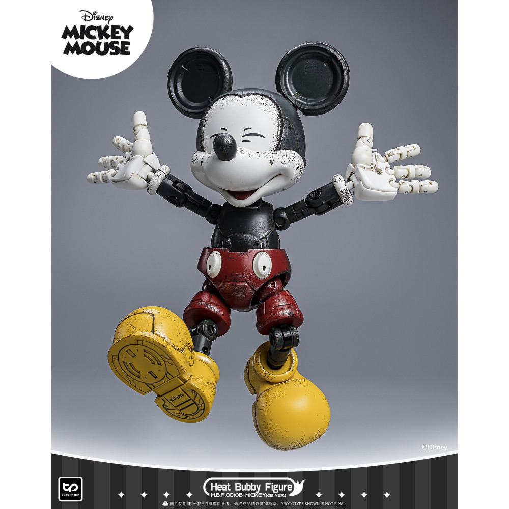 【真心玩】 infinity toy 正版授權 米奇 米老鼠 合金機甲 舊化版 現貨 高雄-細節圖8