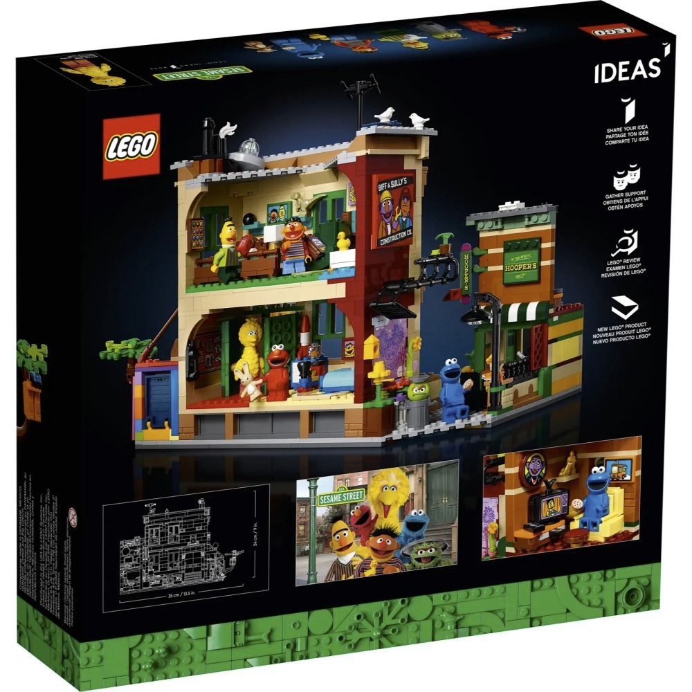 【真心玩】 LEGO 21324  Ideas 芝麻街 現貨 高雄-細節圖2