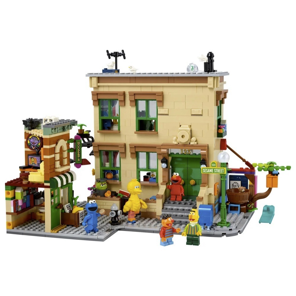 【真心玩】 LEGO 21324  Ideas 芝麻街 現貨 高雄-細節圖3