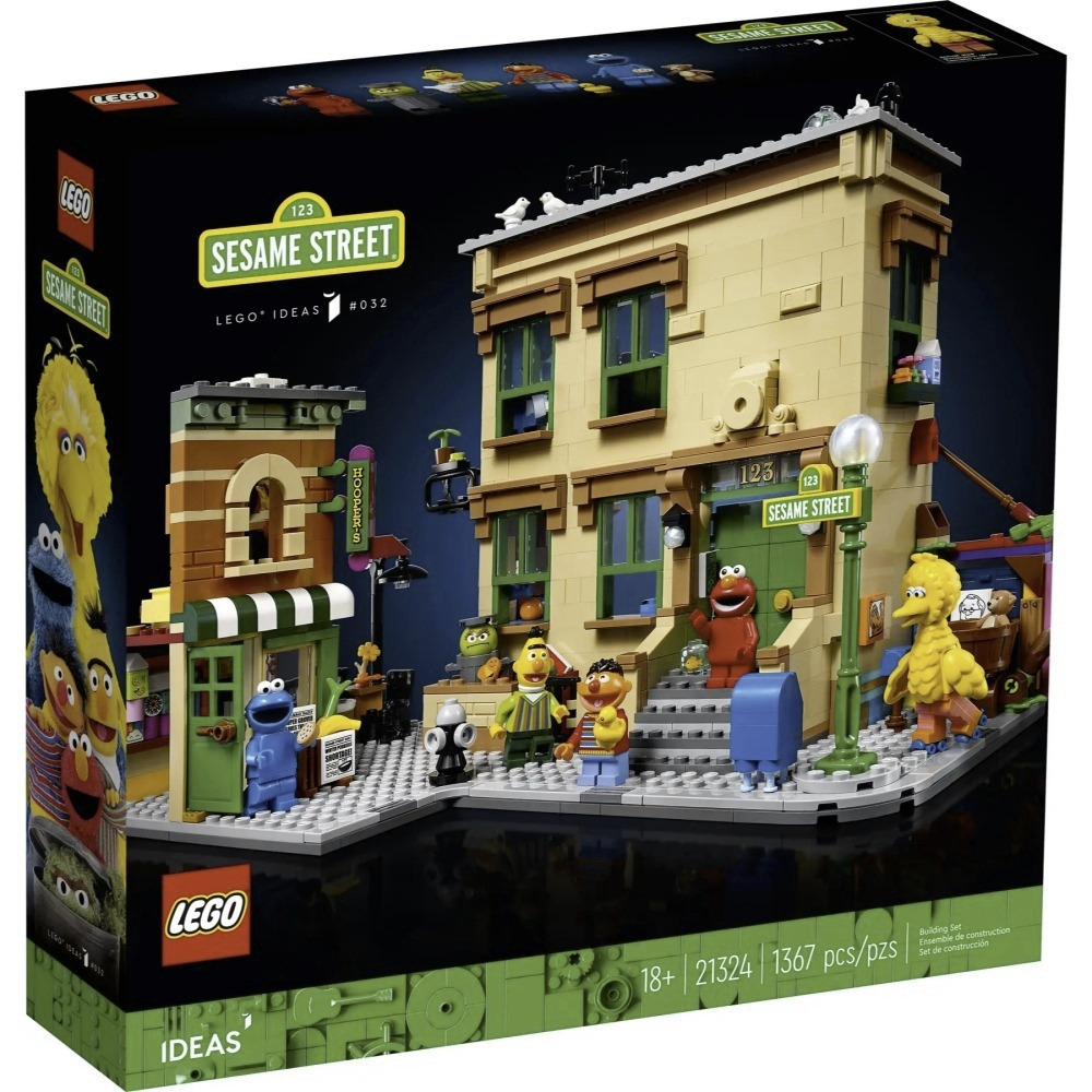 【真心玩】 樂高 LEGO 21324  Ideas 芝麻街 現貨 高雄-細節圖2