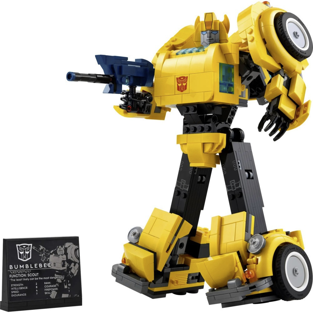 【真心玩】 樂高 LEGO 10338 Icons 大黃蜂 Bumblebee バンブルビー 現貨 高雄-細節圖6