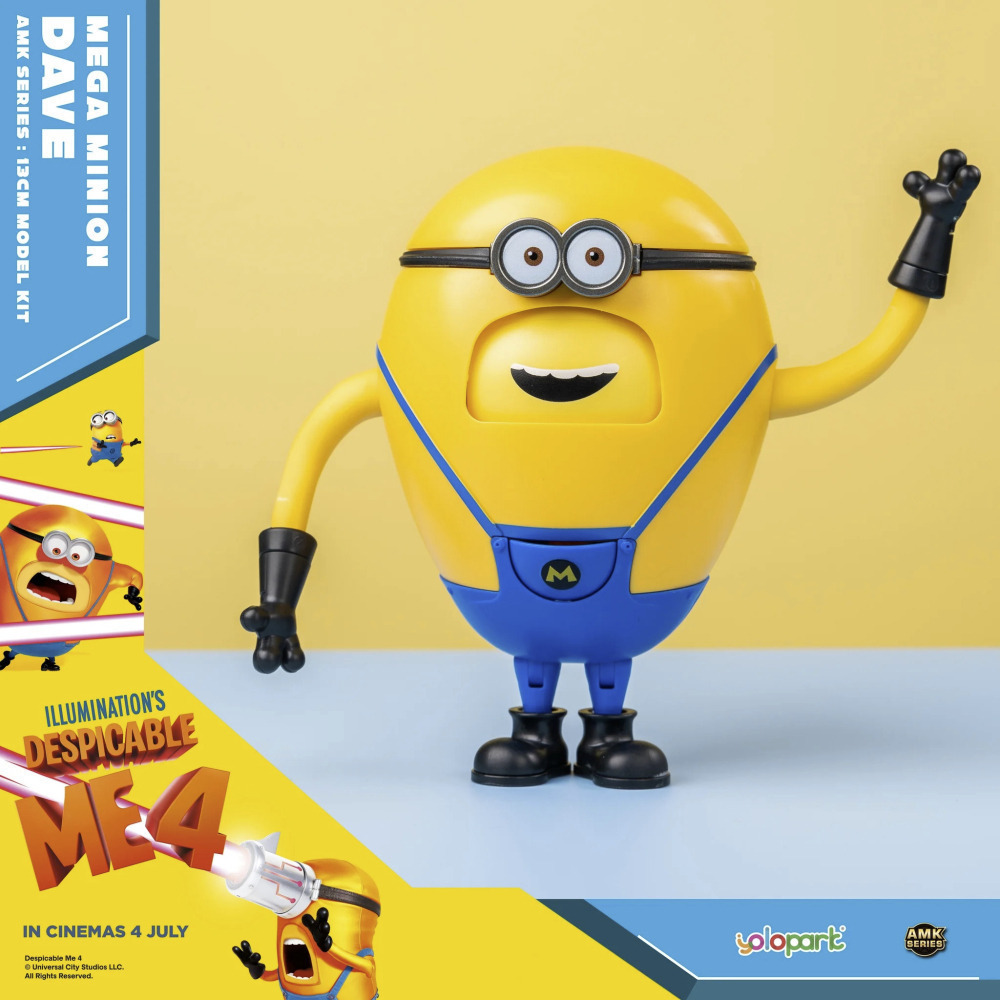 【真心玩】 Yolopark 神偷奶爸4 AMK 小小兵 超級小小兵 DAVE 現貨 高雄-細節圖2