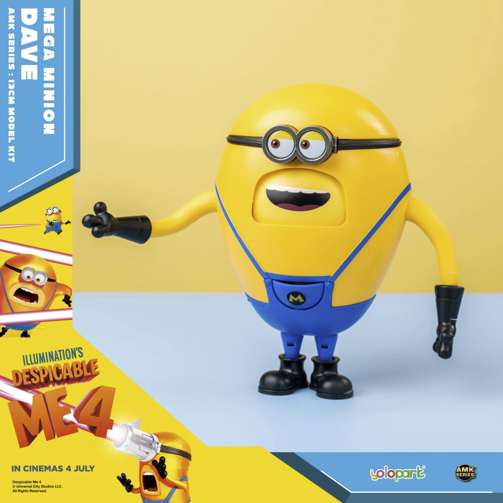 【真心玩】 Yolopark 神偷奶爸4 AMK 小小兵 超級小小兵 DAVE 現貨 高雄-細節圖3