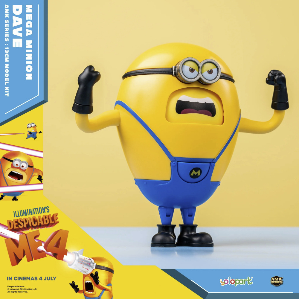 【真心玩】 Yolopark 神偷奶爸4 AMK 小小兵 超級小小兵 DAVE 現貨 高雄-細節圖5