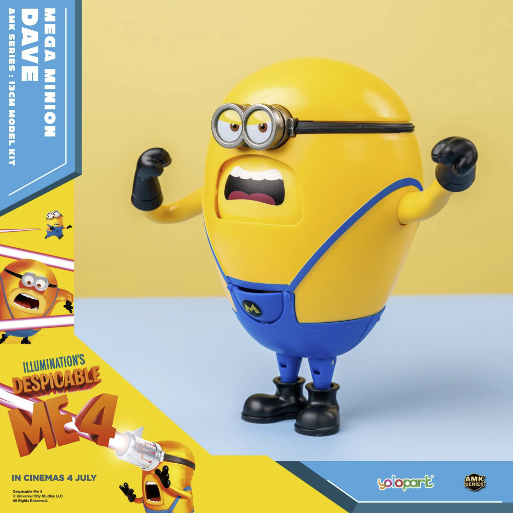 【真心玩】 Yolopark 神偷奶爸4 AMK 小小兵 超級小小兵 DAVE 現貨 高雄-細節圖6