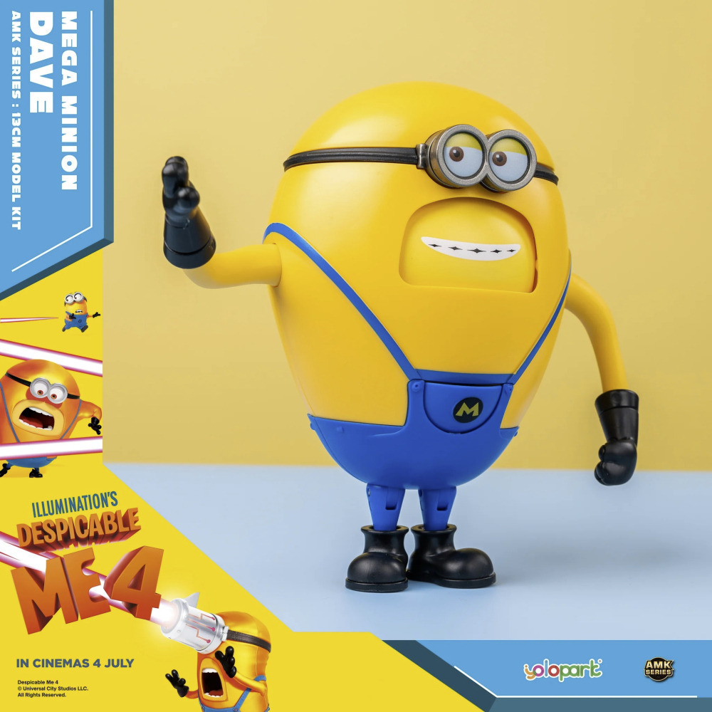 【真心玩】 Yolopark 神偷奶爸4 AMK 小小兵 超級小小兵 DAVE 現貨 高雄-細節圖7