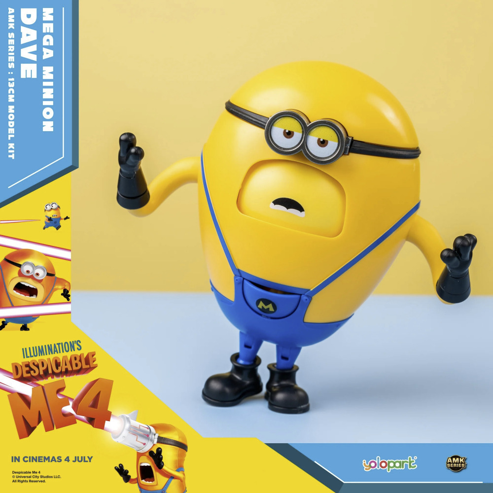 【真心玩】 Yolopark 神偷奶爸4 AMK 小小兵 超級小小兵 DAVE 現貨 高雄-細節圖8