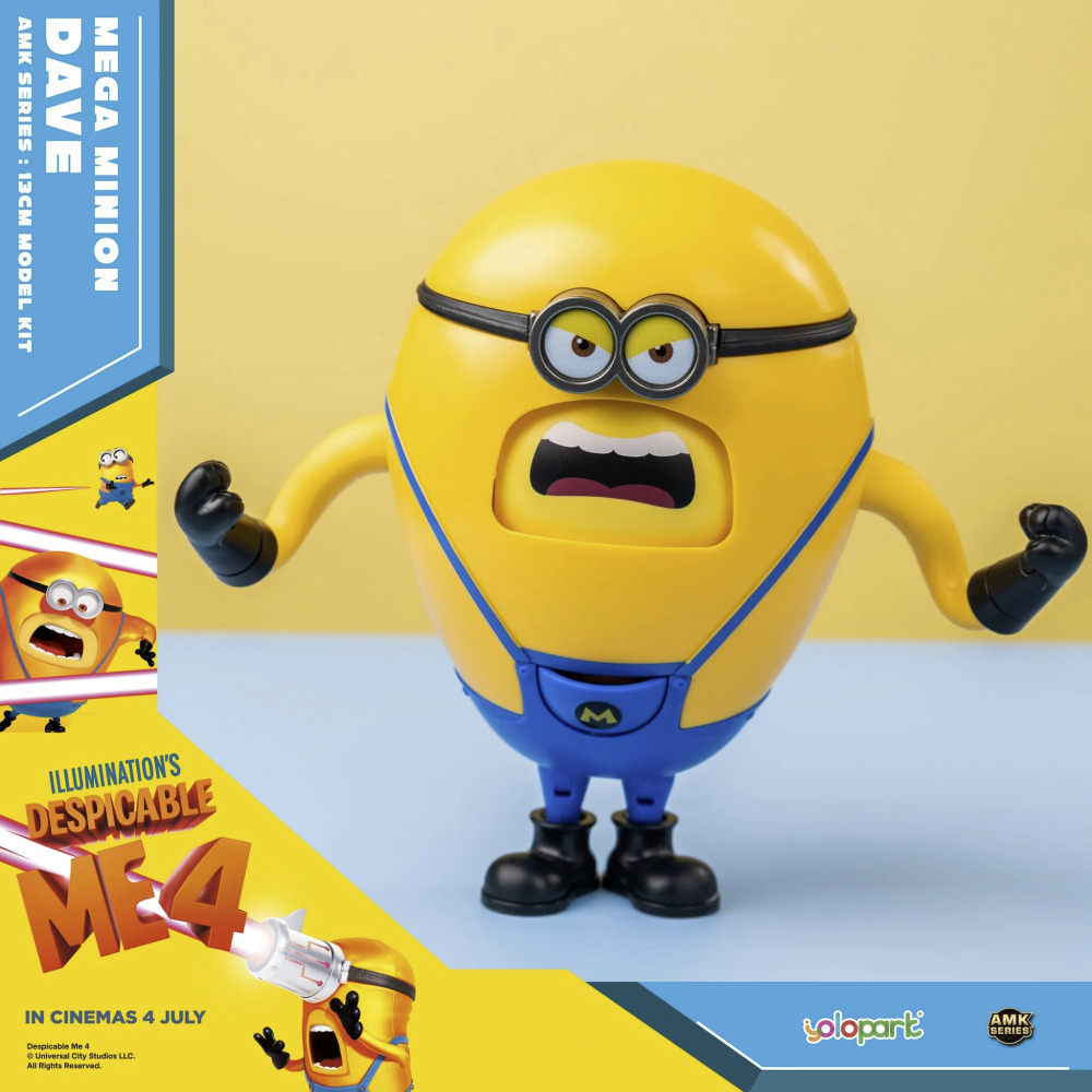 【真心玩】 Yolopark 神偷奶爸4 AMK 小小兵 超級小小兵 DAVE 現貨 高雄-細節圖9