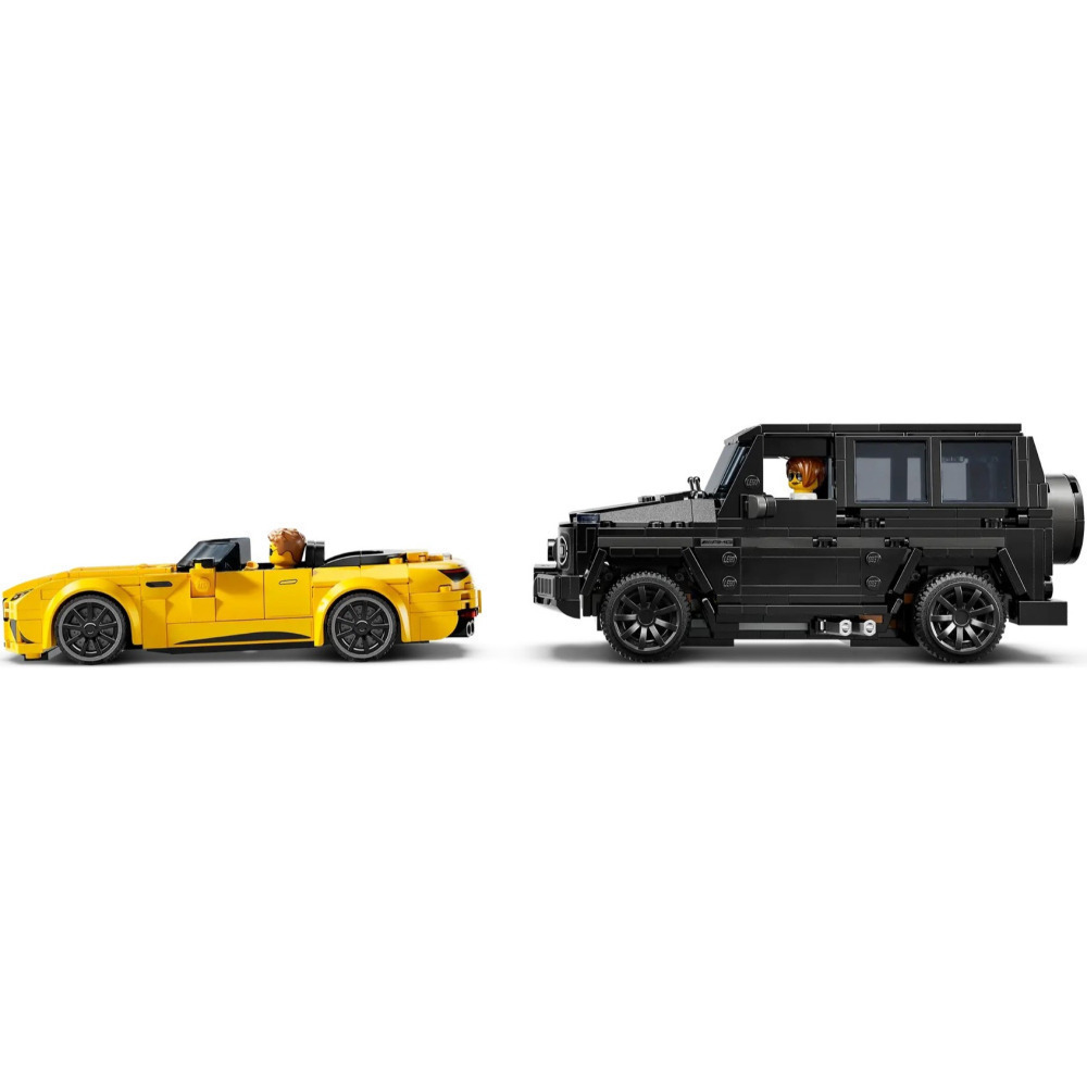 微壓痕【真心玩】 樂高 LEGO 76924 極速賽車 Mercedes-AMG G 63 和 SL 63 高雄-細節圖6