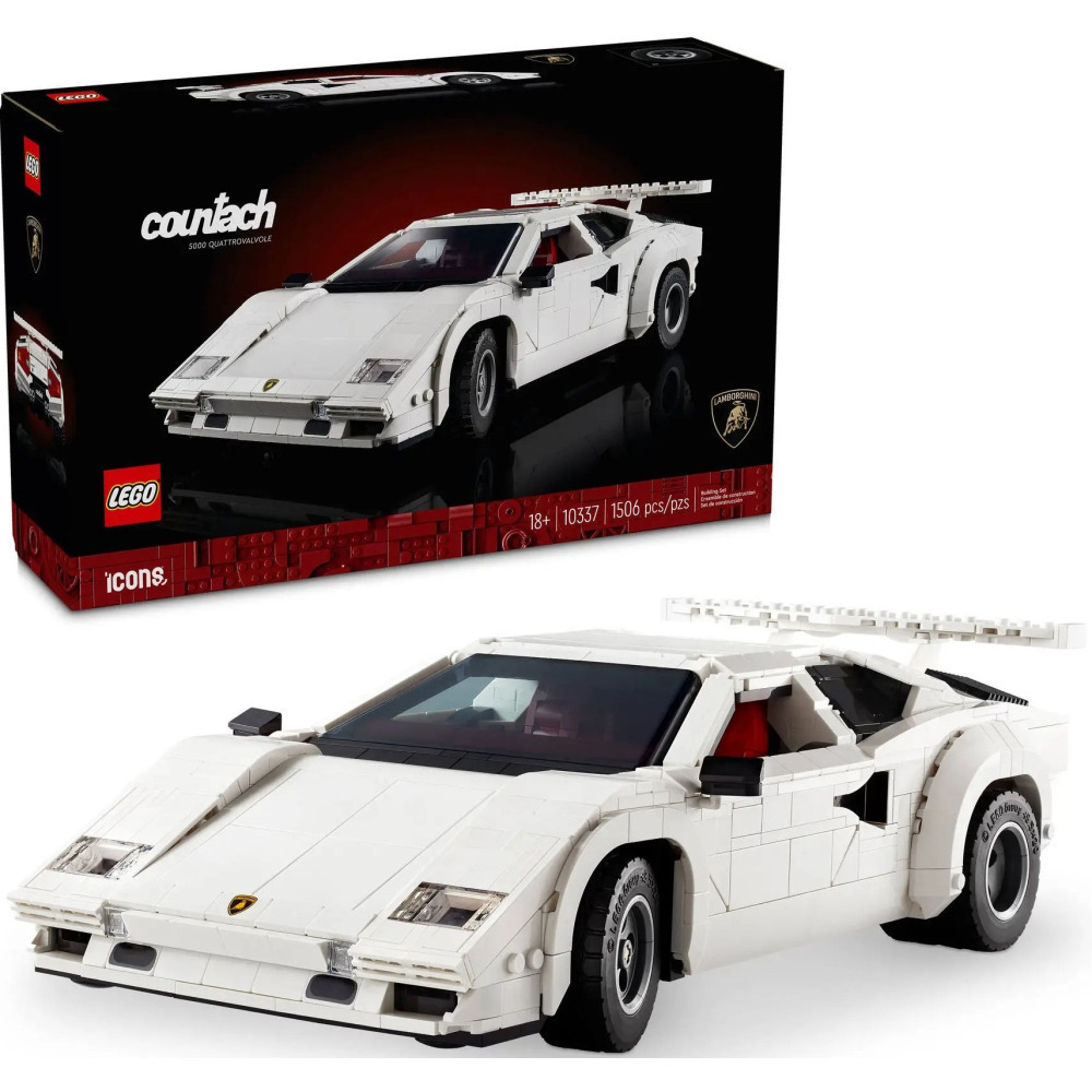 【真心玩】 LEGO 10337 Icons 藍寶堅尼 Countach 5000 Quattrovalvole 高雄-細節圖2