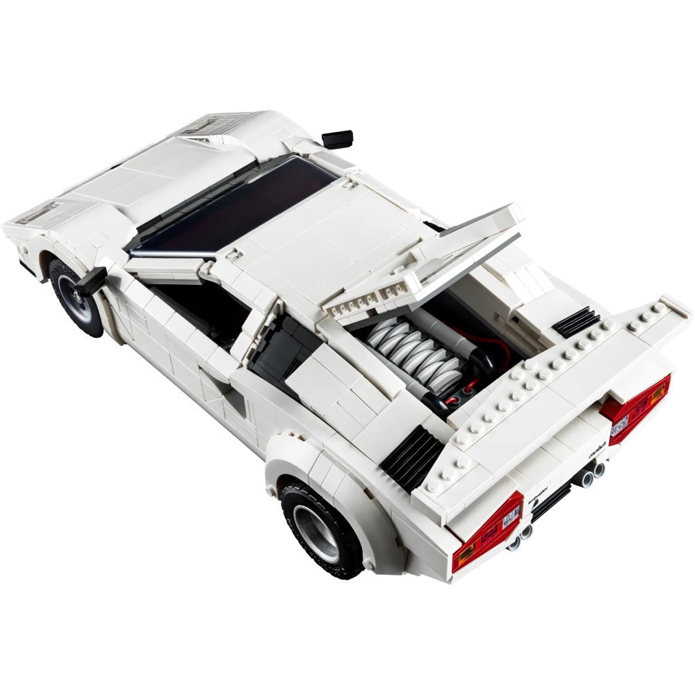 【真心玩】 LEGO 10337 Icons 藍寶堅尼 Countach 5000 Quattrovalvole 高雄-細節圖8
