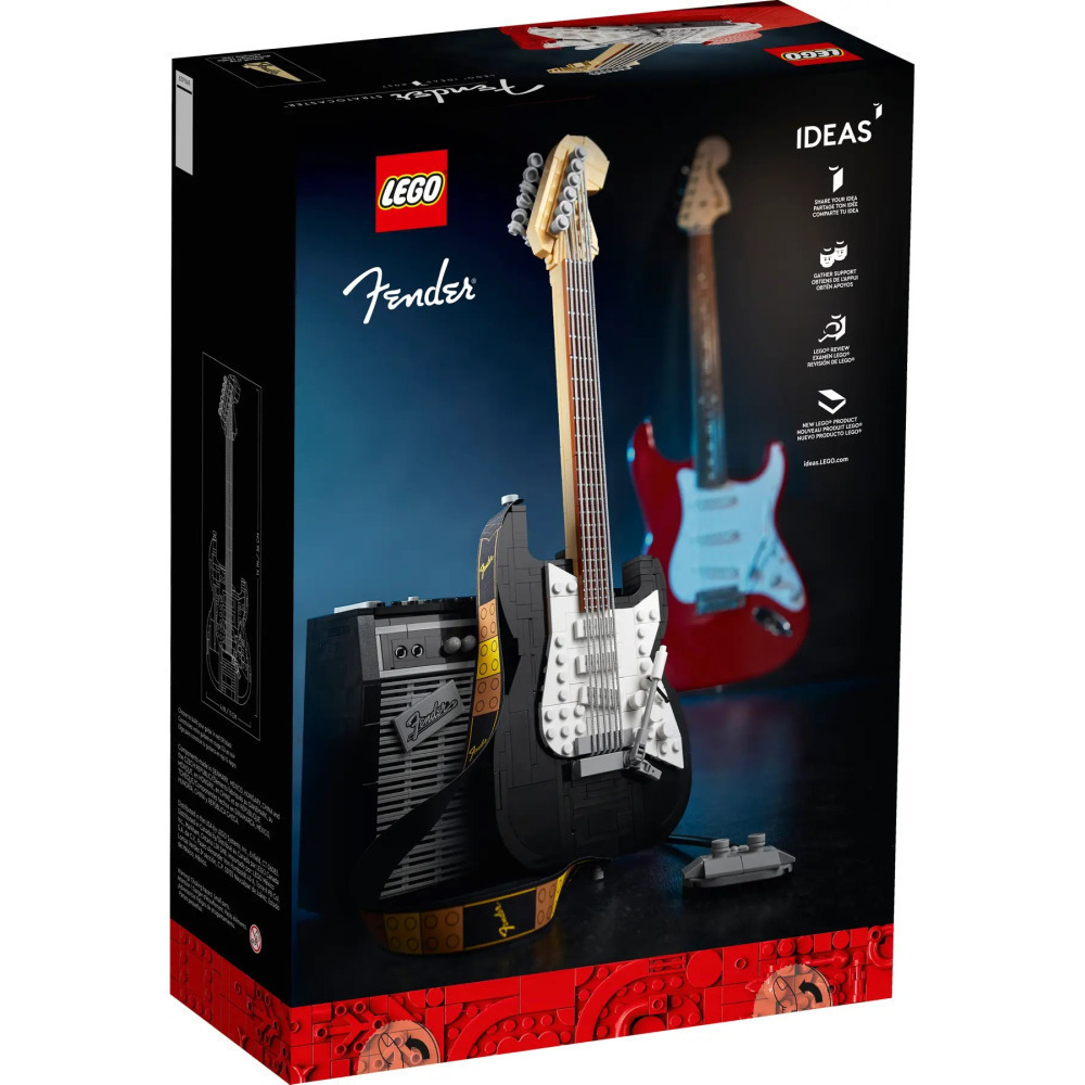 盒損【真心玩】 樂高 LEGO 21329  Ideas 芬達 電吉他 現貨 高雄-細節圖3
