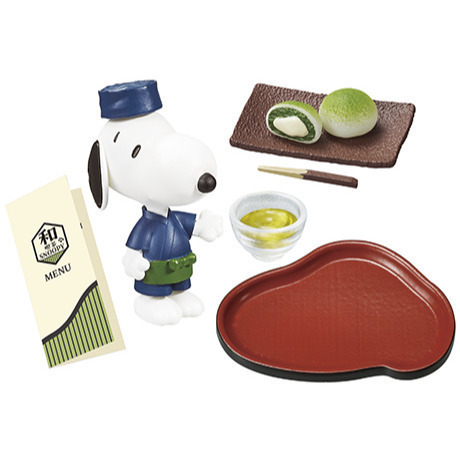 用券1150含運4/30【真心玩】 Re-ment 盒玩 史努比和喫茶 史努比日式咖啡廳 8款一套 現貨 高雄-規格圖2