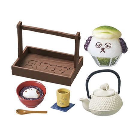 用券1150含運4/30【真心玩】 Re-ment 盒玩 史努比和喫茶 史努比日式咖啡廳 8款一套 現貨 高雄-規格圖2