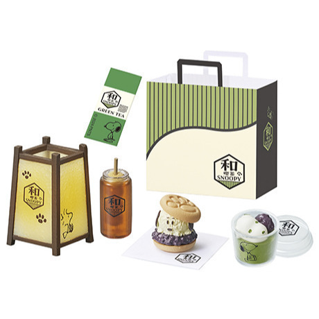 用券1150含運4/30【真心玩】 Re-ment 盒玩 史努比和喫茶 史努比日式咖啡廳 8款一套 現貨 高雄-規格圖2