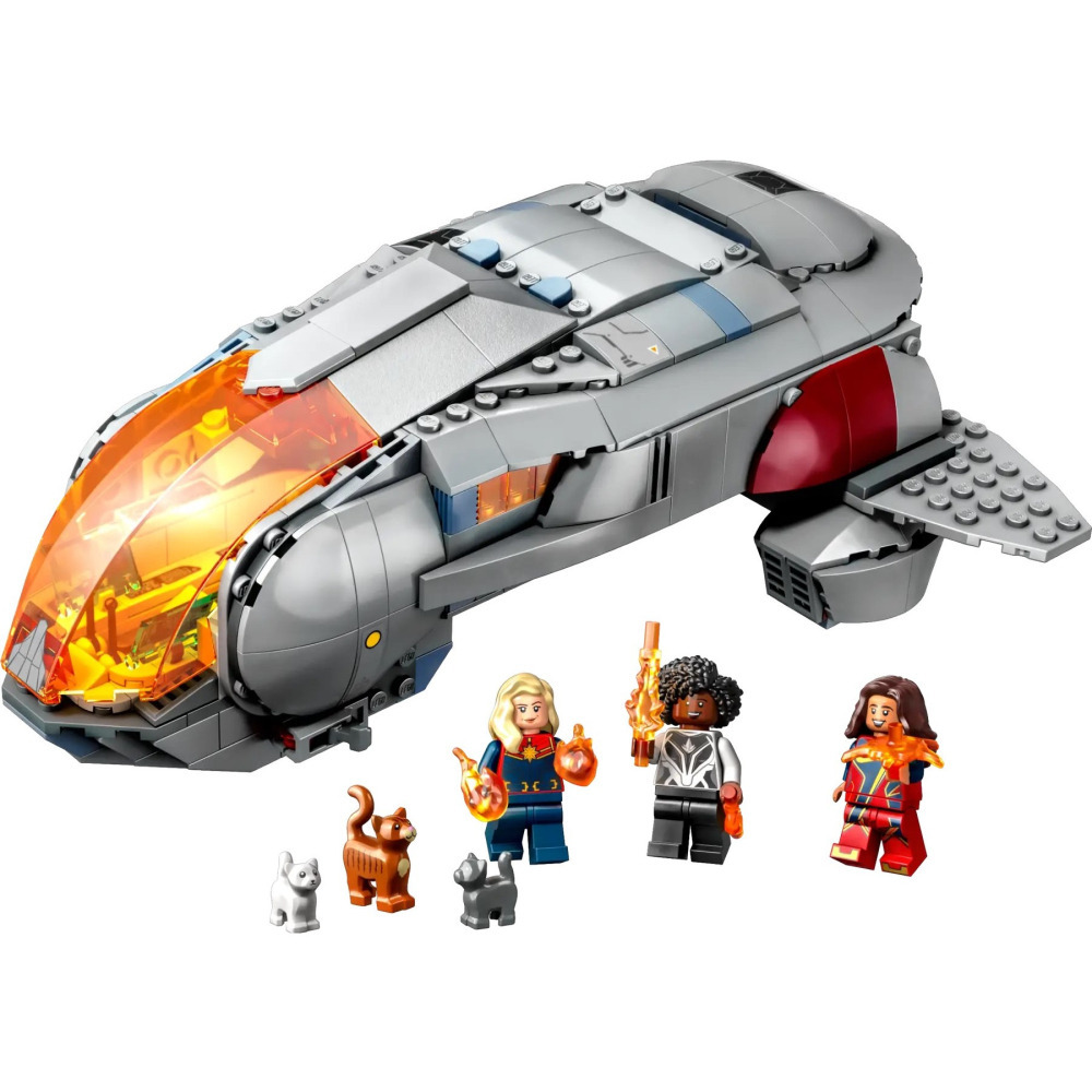 【真心玩】 LEGO 76232 漫威 驚奇隊長2 星際飛船 現貨 高雄-細節圖2