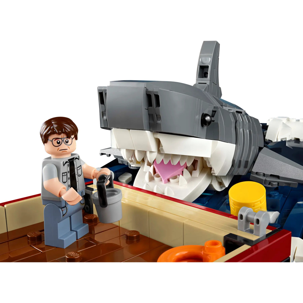 【真心玩】 LEGO 21350 Ideas 大白鯊 Jaws ジョーズ 現貨 高雄-細節圖6