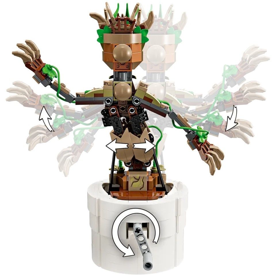 【真心玩】 樂高 LEGO 76297 漫威 跳舞格魯特 Dancing Groot 現貨 高雄-細節圖3