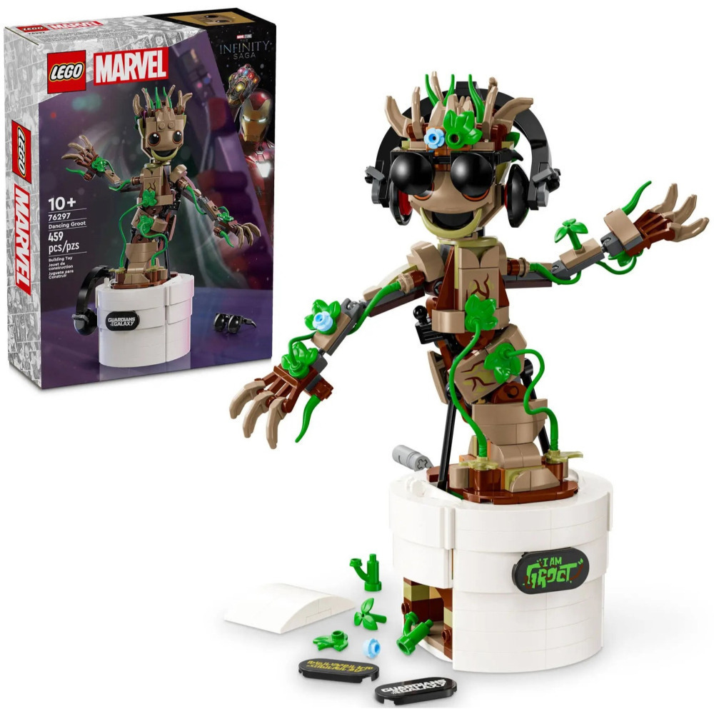 【真心玩】 LEGO 76297 漫威 跳舞格魯特 Dancing Groot 現貨 高雄-細節圖5