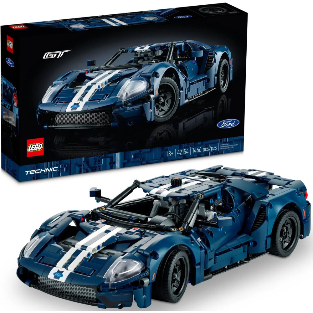 【真心玩】 LEGO 42154 科技 2022 福特 GT Ford GT フォード GT 現貨 高雄-細節圖2