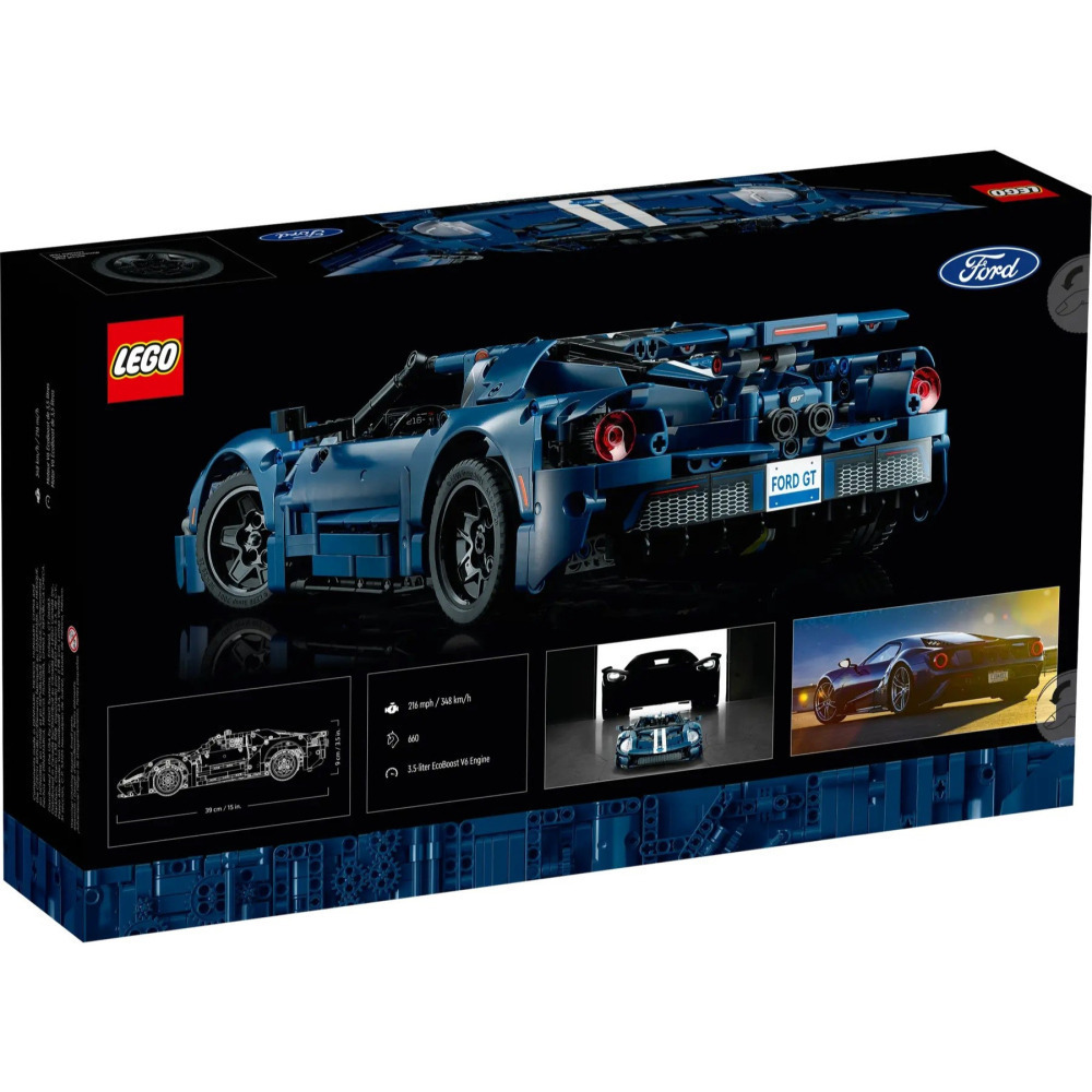 【真心玩】 LEGO 42154 科技 2022 福特 GT Ford GT フォード GT 現貨 高雄-細節圖7