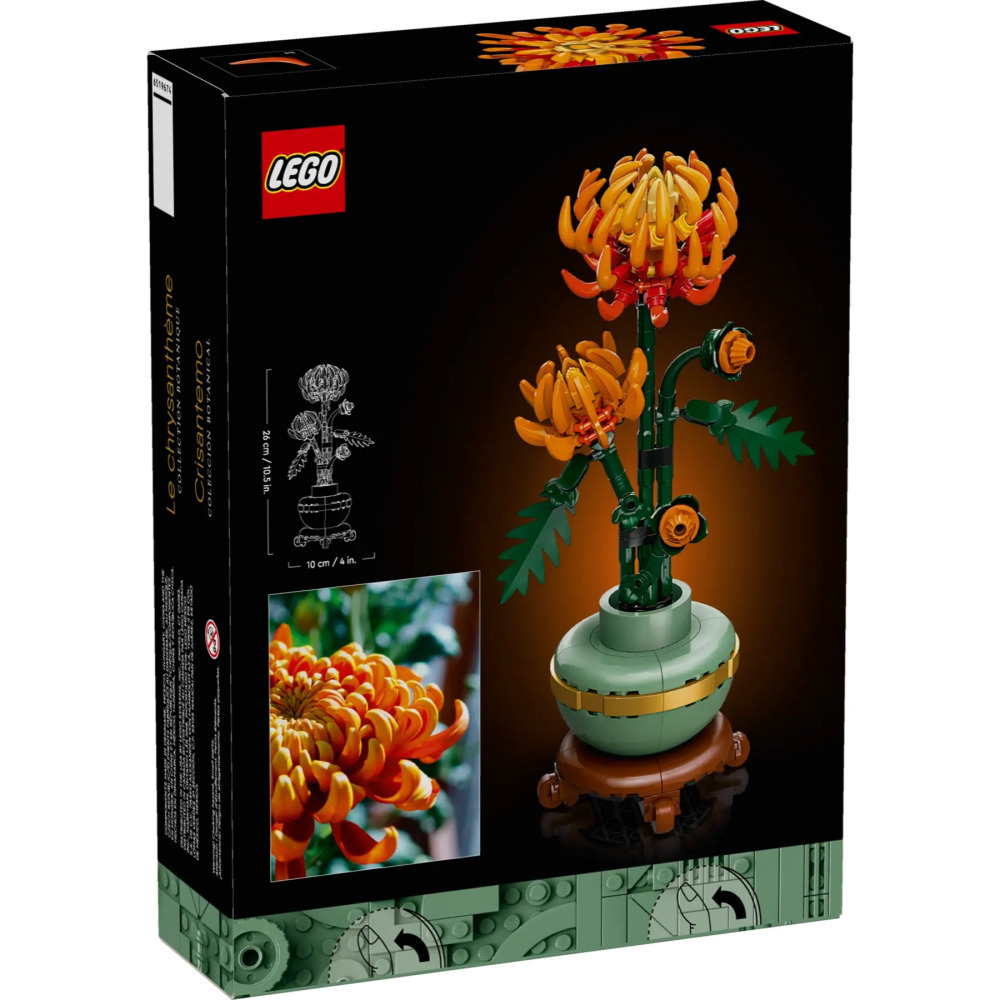 【真心玩】 LEGO 10368 Icons 菊花 Chrysanthemum 現貨 高雄-細節圖5