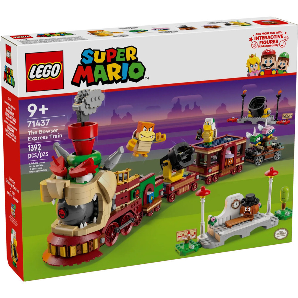 【真心玩】 LEGO 71437 超級瑪利歐 庫巴特快列車 The Bowser Express 現貨 高雄-細節圖2