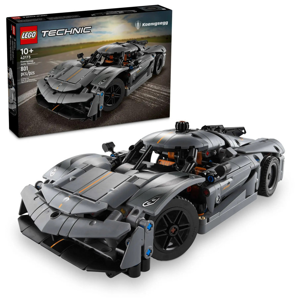 【真心玩】 LEGO 42173 科技 科尼賽克 Jesko Absolut 灰色超跑 Koenigsegg 現貨高雄-細節圖2